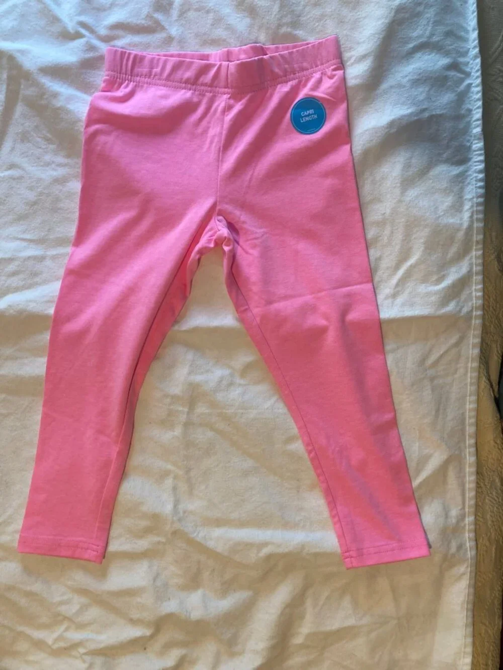 Carters girls 7 capri pink pants NWOT